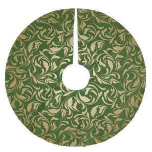 Jupon De Sapin En Polyester Brossé Flèches d'or