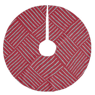 Jupon De Sapin En Polyester Brossé Flûte Crosshatch