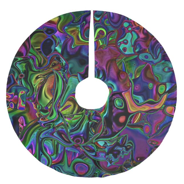 Jupon De Sapin En Polyester Brossé Fonte cérébrale (Devant)