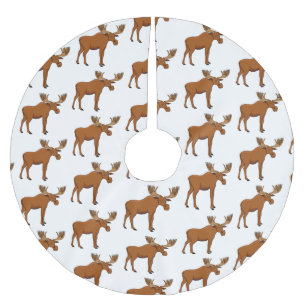 Jupon De Sapin En Polyester Brossé Funny moose