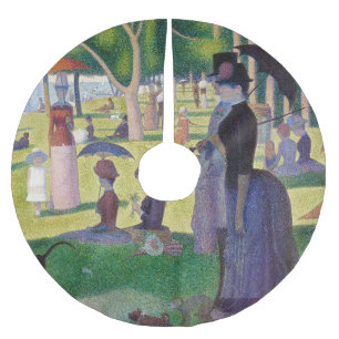 Jupon De Sapin En Polyester Brossé Georges Seurat - Un dimanche après-midi à l'Île de