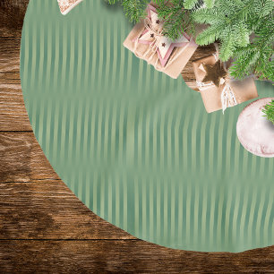 Jupon De Sapin En Polyester Brossé Gradient vert Vintage simple en osage