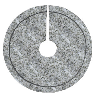 Jupon De Sapin En Polyester Brossé Granit de blanc de roche de géologie