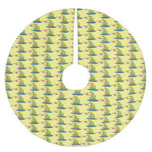 Jupon De Sapin En Polyester Brossé Grenouille amusante et dessin animé de mouche