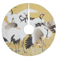 Gruiformes japonais vintage oiseau riche classique