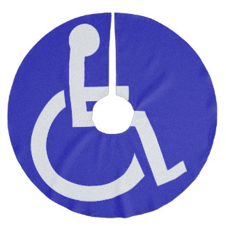 Jupon De Sapin En Polyester Brossé Handicapés handicapés