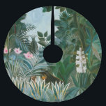 Jupon De Sapin En Polyester Brossé Henri Rousseau - La jungle équatoriale<br><div class="desc">La Jungle Equatoriale / La Jungle Equatoriale - Henri Rousseau (alias Douanier Rousseau),  1909</div>