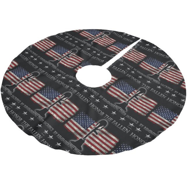 Jupon De Sapin En Polyester Brossé Honorez tombé (Angle)