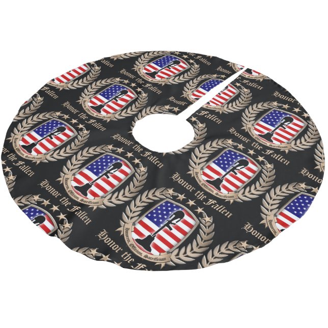 Jupon De Sapin En Polyester Brossé Honorez tombé - crête (Angle)