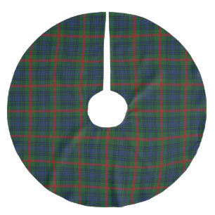 Jupon De Sapin En Polyester Brossé Housse de sapin de Noël d'Aiton