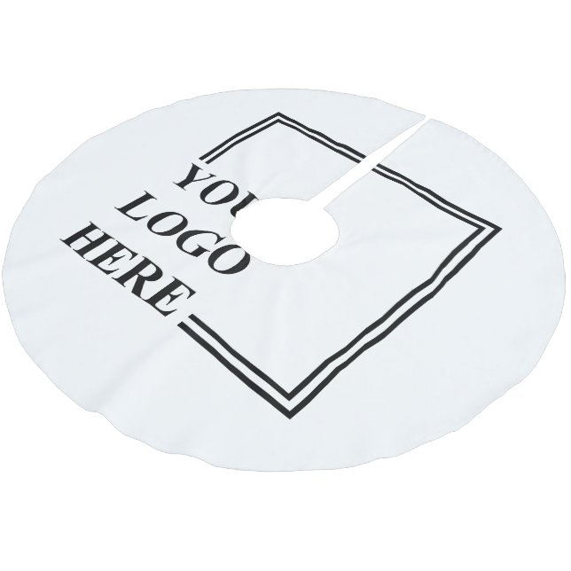 Jupon De Sapin En Polyester Brossé Idée personnalisée d'anniversaire Créer votre prop (Angle)