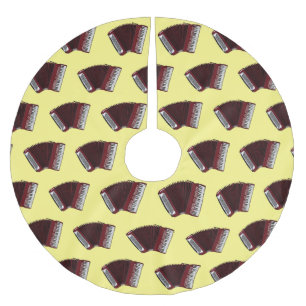 Jupon De Sapin En Polyester Brossé Illustration d'accordion