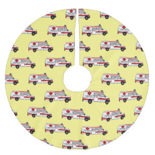 Jupon De Sapin En Polyester Brossé Illustration d'ambulance