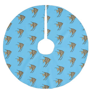 Jupon De Sapin En Polyester Brossé Illustration d'angelfish