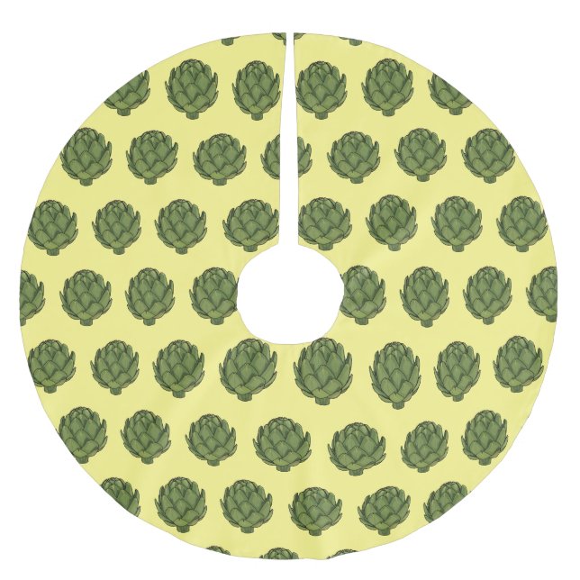 Jupon De Sapin En Polyester Brossé Illustration d'artiste (Devant)