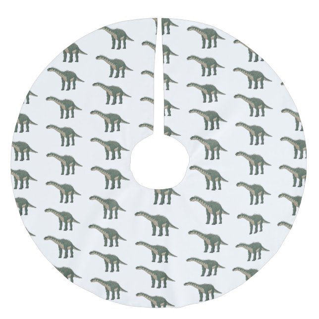 Jupon De Sapin En Polyester Brossé Illustration de Barapasaurus (Devant)