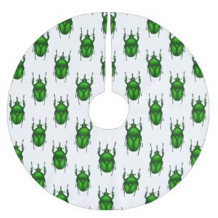 Jupon De Sapin En Polyester Brossé Illustration de bug Mecynorhina torquata