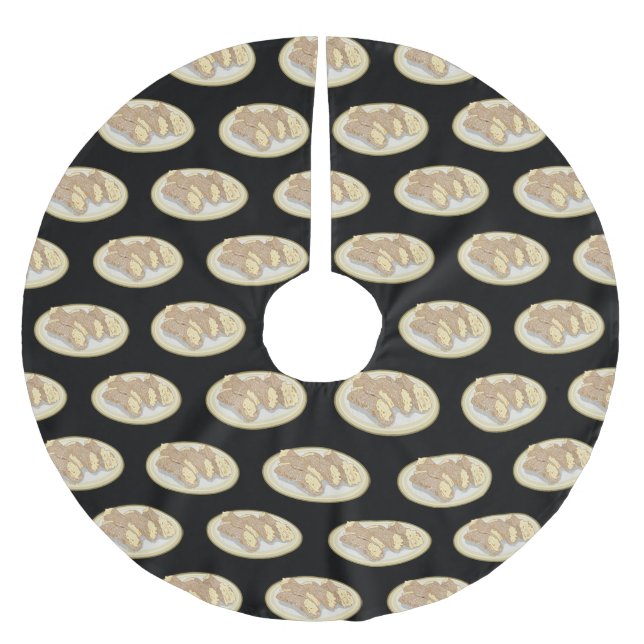 Jupon De Sapin En Polyester Brossé Illustration de Cannoli (Devant)