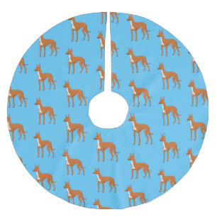 Jupon De Sapin En Polyester Brossé Illustration de chien de chien de chien de chien d