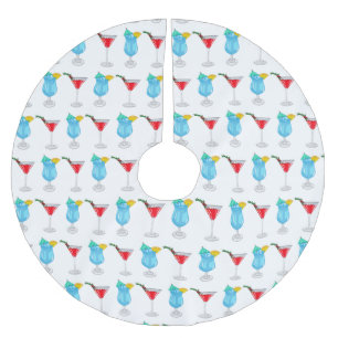 Jupon De Sapin En Polyester Brossé Illustration de cocktail