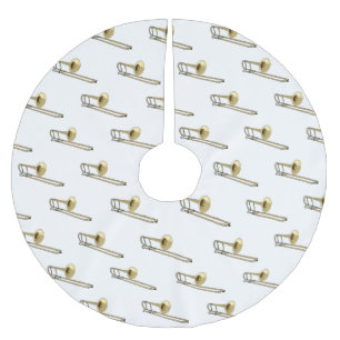 Jupon De Sapin En Polyester Brossé Illustration de dessin animé de Trombone