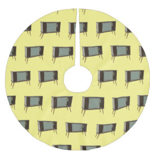 Jupon De Sapin En Polyester Brossé Illustration de dessin télévisé