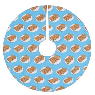Jupon De Sapin En Polyester Brossé Illustration de gaufre