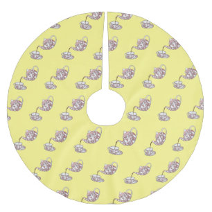 Jupon De Sapin En Polyester Brossé Illustration de la série Teacup
