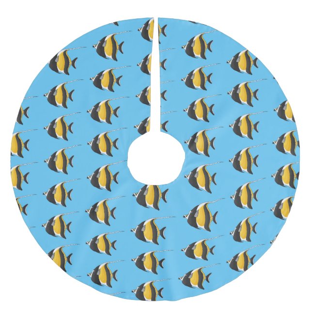 Jupon De Sapin En Polyester Brossé Illustration de l'idole mauresque (Devant)