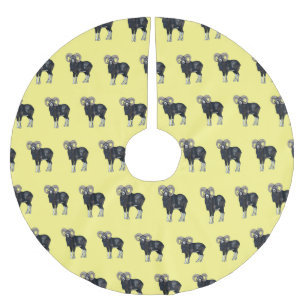 Jupon De Sapin En Polyester Brossé Illustration de mouflon, mouton