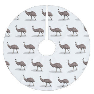 Jupon De Sapin En Polyester Brossé Illustration d'Emu bird