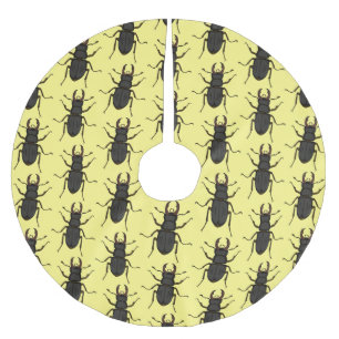 Jupon De Sapin En Polyester Brossé Illustration d'insecte lucane