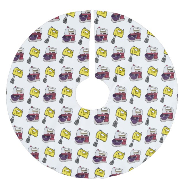 Jupon De Sapin En Polyester Brossé Illustration du mixer (Devant)