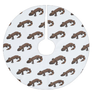 Jupon De Sapin En Polyester Brossé Illustration du monstre Gila