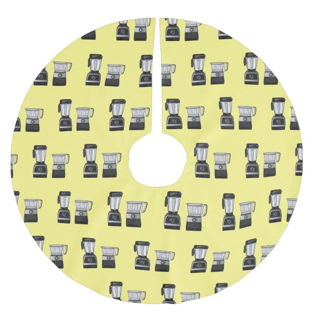 Jupon De Sapin En Polyester Brossé Illustration du processeur et du mixeur alimentair (Devant)