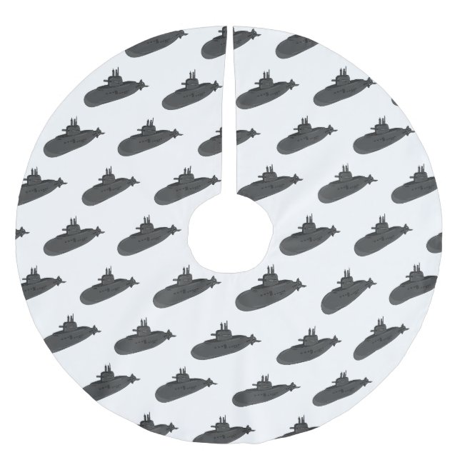 Jupon De Sapin En Polyester Brossé Illustration sous-marine (Devant)