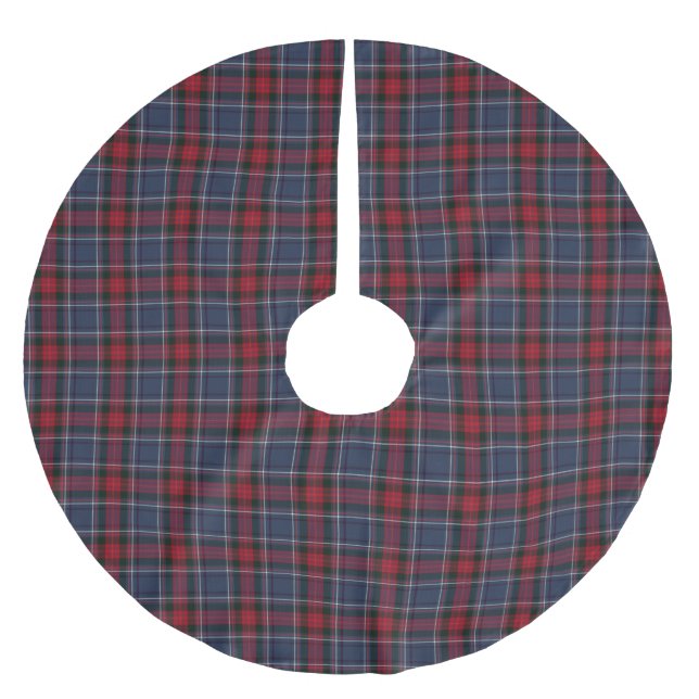 Jupon De Sapin En Polyester Brossé Irish County Louth Tartan Plaid (Devant)