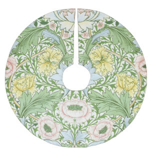 Jupon De Sapin En Polyester Brossé Jardin de myrte de William Morris Floral Classique