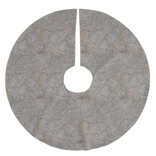 Jupon De Sapin En Polyester Brossé jetons en laiton métal or (Devant)