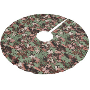 Jupon De Sapin En Polyester Brossé Jigsaw Puzzle Nouveauté