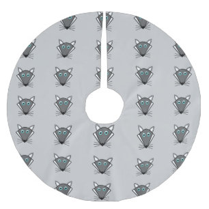 Jupon De Sapin En Polyester Brossé Jolie jupe de loup d'Halloween
