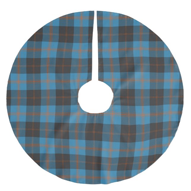 Jupon De Sapin En Polyester Brossé Jupe Ancienne Arbre de Noël Angus (Devant)