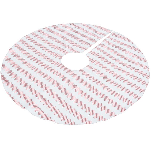 Jupon De Sapin En Polyester Brossé Jupe arborescente (Angle)