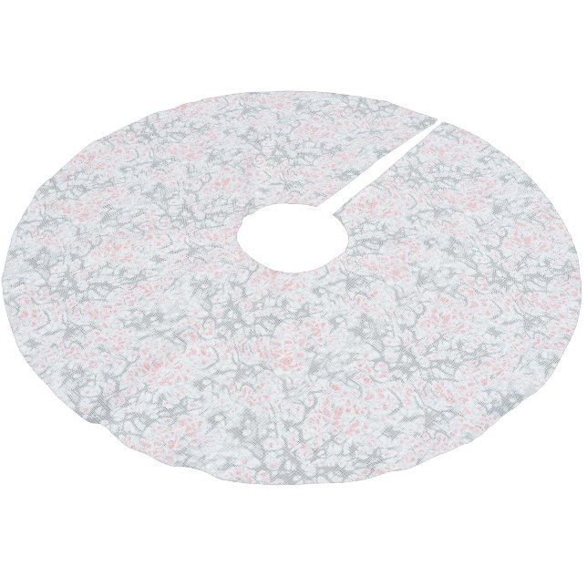 Jupon De Sapin En Polyester Brossé Jupe arborescente (Angle)