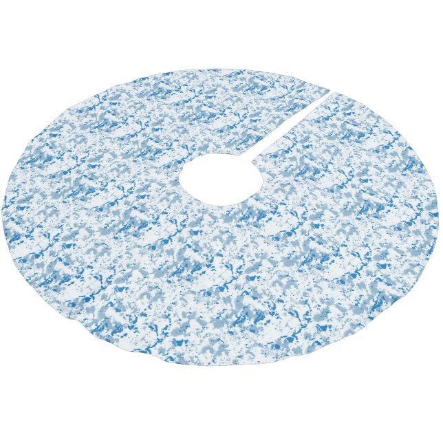 Jupon De Sapin En Polyester Brossé Jupe arborescente (Angle)