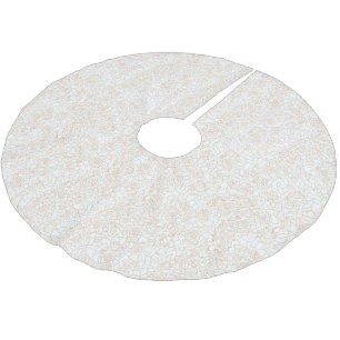 Jupon De Sapin En Polyester Brossé Jupe arborescente