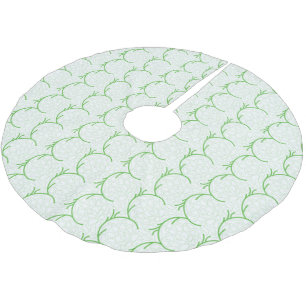 Jupon De Sapin En Polyester Brossé Jupe arborescente