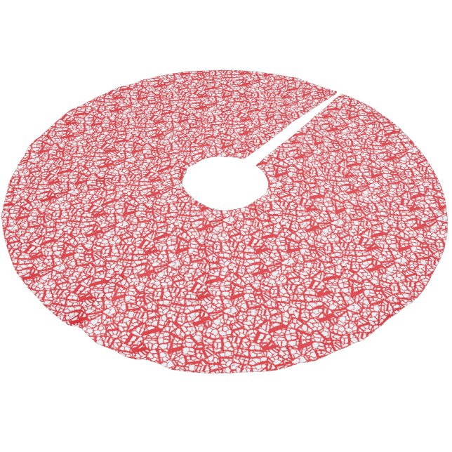 Jupon De Sapin En Polyester Brossé Jupe arborescente (Angle)
