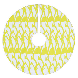 Jupon De Sapin En Polyester Brossé Jupe arborescente