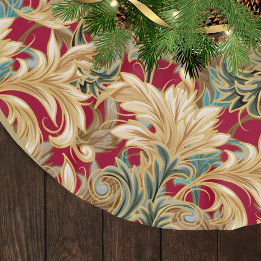 Jupon De Sapin En Polyester Brossé Jupe Art Nouveau Feuille de sapin de Noël